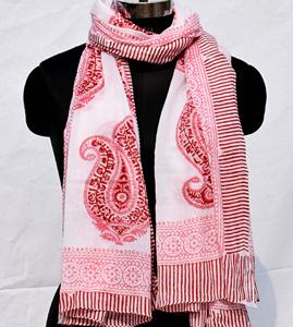 ผ้าคลุมบิกินี่ลายพิมพ์ลายเพสลีย์แบบอินเดีย ผ้าซารอง ปาเรโอ ขายส่งราคาถูก ผ้าซารองผ้าฝ้าย - Product Image 6