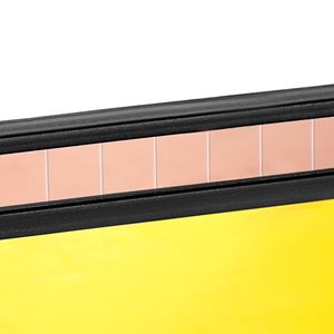 Lente per Saldatura Auto-Oscurante True Color 4.25" X 2" Certificata ANSI, per Casco in Metallo, Doppi Sensori ad Arco, Rivestimento Dorato, Tonalità 9 - Product Image 5