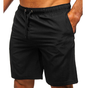 Short de bain pour homme à blocs de couleur, séchage rapide, taille à cordon, bleu-vert, décontracté - Product Image 6