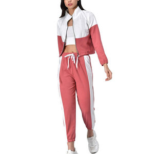 Conjunto Deportivo Personalizado al por Mayor con Pantalones de Felpa, Conjunto Deportivo para Gimnasio para Adultos, Top de Manga Larga y Pantalones Deportivos para Mujer - Product Image 5