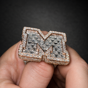 <b>Men</b>’s Bling <b>Ring</b> 925 Sterling <b>Silver</b> Diamond <b>Ring</b> Hip Hop Diamond <b>Ring</b> with VVS Clarity Round Cut Diamond <b>Ring</b> <b>for</b> Sale Export - Product Image 1
