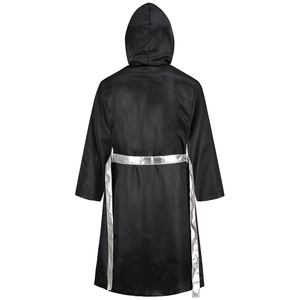 Bata de Entrada para Boxeo Personalizada, Ropa para Entrenamiento de Equipos y Eventos, Venta al por Mayor, Proveedor OEM, Poliéster y Algodón - Product Image 2