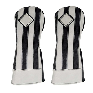 New Design Customized logo Golf <b>Head</b> <b>Covers</b> Custom Embroidery Genuine Leather Golf <b>Head</b> <b>Cover</b> In Solid Color - Product Image 1
