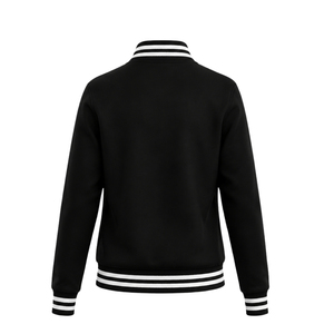 Veste zippée en satin pour femme Sigma Gamma Rho, style bomber, décontractée, à manches longues, vêtements de sororité grecque, vêtements d'extérieur tendance, vente en gros OEM - Product Image 2
