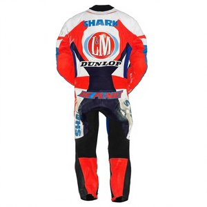 Traje de Carreras MotoCP Randi De Puniet de 1 Pieza en Cuero Vacuno/Canguro para Motociclistas/Traje de Pista/MotoCp para Pilotos de Nivel Profesional - Product Image 2