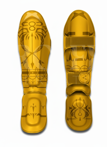 Protège-tibias professionnels Muay Thai, protection intégrale des jambes pour Kickboxing, Taekwondo, Boxe, MMA, Arts Martiaux - Product Image 4