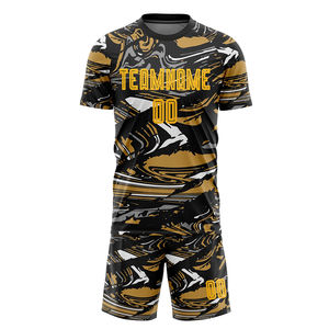 Nouveaux uniformes de football pour garçons, design personnalisé, impression par sublimation, prix de gros, uniformes élégants pour équipe de football - Product Image 3