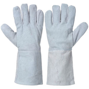 Nouveaux gants de soudure en cuir pour l'extérieur, tendance, marque privée, respirants, de sécurité, de qualité supérieure - Product Image 4