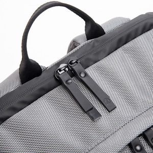 Gray Laptop Bag Casual Business <b>Travel</b> Backpack Large Capacity Anti-theft Zipper Backpack - Product Image 4