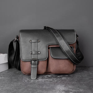 Hot Sale Professional Leather Messenger Bag with <b>Laptop</b> Sleeve for Office Business and Travel Use Available At Best Market Price - Product Image 2