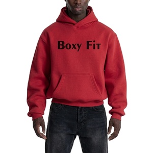Sweat-shirt classique pour homme, mode streetwear moderne, printemps, écologique, à capuche, manches longues, en polaire chaude, avec poche kangourou - Product Image 2