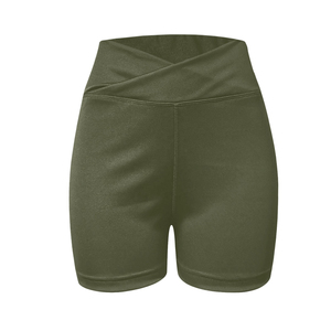 Pantalones Cortos Deportivos Elásticos de Cintura Alta para Mujer, Sexy, para Gimnasio, Yoga, con Logo, Tela Lavada, Ajuste Ceñido, Efecto Push-Up, ¡Gran Oferta! - Product Image 3