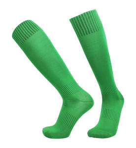 ALEXANDRIA INDUSTRIES 2026 Chaussettes de football montantes respirantes en tricot couleur unie pour adultes en Spandex/Polyester - Product Image 3