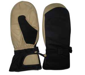 Guantes de Esquí Personalizados con Logotipo, Impermeables y Resistentes al Viento, con Palma de Cuero Genuino y Correa de Muñeca Ajustable - Product Image 6