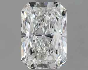 Pierre précieuse de qualité supérieure, cultivée en laboratoire, taille radiant, 3,00 x 4,00 mm, couleur DF, clarté VVS2/VS1, certifiée, finition de luxe raffinée - Product Image 1