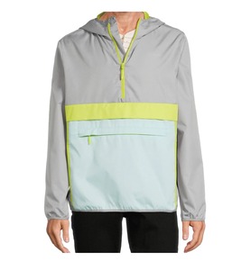 Custom high quality print logo oversize blank <b>pullover</b> Patchwork Zip Up <b>men's</b> tracksuits nylon windbreaker <b>Men</b> <b>Jackets</b> - Product Image 5