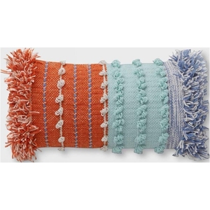 ITHL Decorative Boho Pillow <b>Covers</b> with <b>Floor</b> Cushions Handwoven Bohemian Home Decor Cotton Cushion <b>Cover</b> Direct From Factory - Product Image 1