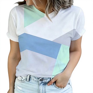 Bangladesh Supplier Custom Brand Women's Plus Size Oversized Eco-Friendly Summer T-Shirts Customized Design Stylish O Neck 100% - Product Image 1