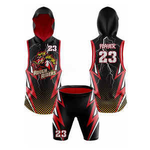 Uniformes de Fútbol Americano Personalizados OEM/ODM - Fabricante de Marca Privada con Impresión por Transferencia de Calor Antibacteriana de Manga Corta - Product Image 5