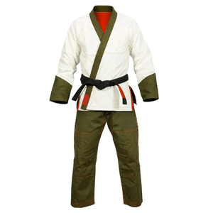 Ensemble d'uniformes de Jiu-Jitsu Brésilien (BJJ) personnalisés, Dobok de Taekwondo, Tenue d'arts martiaux, Vente en gros OEM, Multicolore avec ceinture - Product Image 5