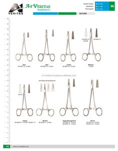Porte-aiguilles manuels VERITAS A-1 de qualité supérieure en acier inoxydable, instruments chirurgicaux pour sutures |   Ensemble d'instruments - Product Image 6