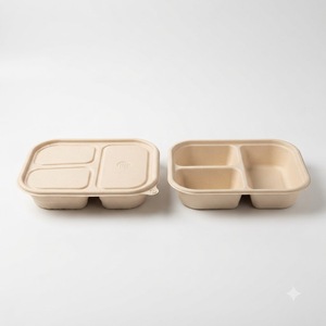 Vietnam New Arrival Best Seller Bamboo Fiber Bento Lunch Box <b>Set</b> Reusable Eco Friendly Meal Box Portable Food Container for <b>Kids</b> - Product Image 4