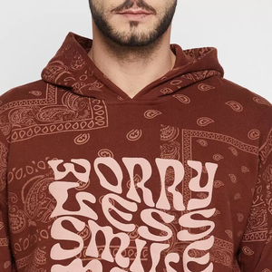 Sweat-shirts d'hiver pour hommes au design unique, 100% coton, impression numérique, streetwear, design avec poche, meilleur prix, nouvelle mode - Product Image 6