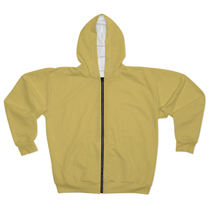 Sudadera con Capucha y Cremallera para Hombre, Marca Harry Johnson Production, Color Sólido, Felpa Francesa, Corte Casual, para Otoño, Manga Larga, Tejido de Punto - Product Image 3