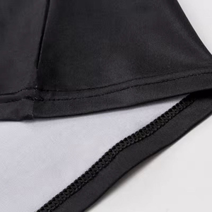 Chemises de compression en gros pour adultes, personnalisées, écologiques, antibactériennes, 220g, respirantes, blanches unies, pour la gym, à manches courtes - Product Image 5