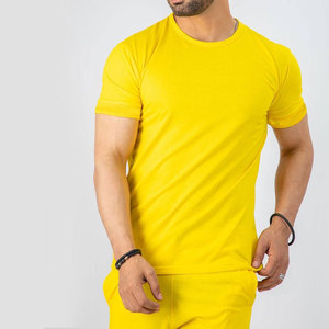 Ensemble 2 pièces homme Econex Sports OEM, best-seller, couleur unie, coton, short et t-shirt, séchage rapide, décontracté, été, 220g, personnalisable - Product Image 5
