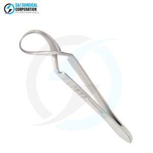 Pinza para Toallas de Acero Inoxidable Jones, Instrumento Médico Profesional para Cirugía General en Clínicas y Hospitales - Product Image 2