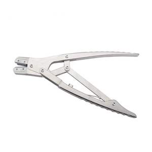 เครื่องตัดลวดแบบแมนนวลสำหรับศัลยกรรมกระดูกและข้อ พร้อมด้ามจับตามหลักสรีรศาสตร์ สำหรับตัดลวดเซอร์เคลจและลวดสำหรับฝังใน - Product Image 1