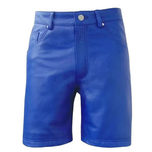 OEM Service Wholesale For <b>Men</b> <b>Leather</b> <b>Shorts</b> New Arrival <b>Leather</b> <b>Shorts</b> Private Label <b>Leather</b> <b>Shorts</b> Made In Pakistan - Product Image 1