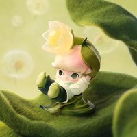 Figurines authentiques POPMART DIMOO Moments in Bloom Series, boîte mystère, jouet d'art en vinyle original et figurines de collection pour les fans d'anime