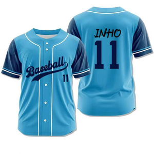 Camiseta de Béisbol al Por Mayor, Precio de Fábrica, Nuevo Diseño, Alta Calidad, Camiseta de Béisbol de Venta Caliente - Product Image 3