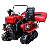 Tracteur à chenilles 25-120 CV à prix d'usine avec éclairage LED et support après-vente d'un an
