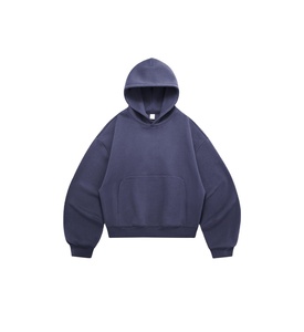 Sweat-shirt à capuche pour homme, coupe ample et confortable, de qualité supérieure, poids lourd 450 g/m², imprimé logo sur le devant, idéal pour l'hiver - Product Image 1