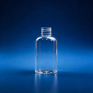 ขวดพลาสติก PET ใสทรงบอสตัน ขนาด 4 ออนซ์ คอขวดขนาด 24-410 - Product Image 1