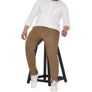 Pantalons en jean unisexes les plus vendus, couleurs et tailles personnalisées, style droit respirant avec décoration de boutons imperméables pour l'hiver - Product Image 2