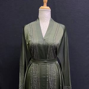 2026 New Dubai style abaya Traditional Islamic Women's Saudi Arabian Abaya Spring Polyester Breathable Ankle Length Muslim - Product Image 1