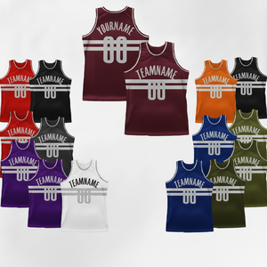 Uniformes de Baloncesto Deportivos Transpirables Personalizados OEM 2026, Conjunto de Camiseta de Baloncesto Reversible para Hombre y Mujer para Interiores - Product Image 3