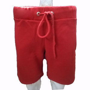 Shorts de sport décontractés d'été pour hommes avec logo personnalisé, en coton, taille élastique, unis, avec poche - Product Image 2