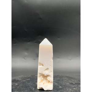 หินเดนไดรต์สีขาวธรรมชาติ ขัดเงา ขนาด 9 ซม. สำหรับตกแต่งและสะสม - Product Image 2