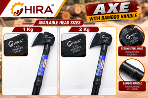 ขวาน/คูลฮารี HIRA 39051 พร้อมด้ามจับ น้ำหนัก 1 กก. - Product Image 2