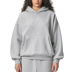 Customized <b>Hoodie</b> Cotton Fleece Streetwear Casual Pullover Hooded Sweatshirt Men Women Unisex Embroidery Logo Wholesale - Product Image 1