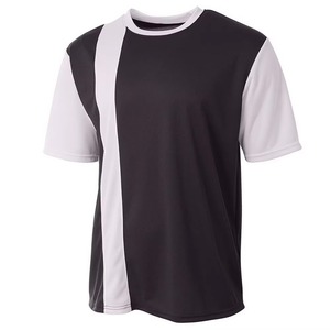 Maillot de football jaune pour homme, col en V, manches courtes, polyester respirant, coupe classique, toutes saisons, impression sublimée - Product Image 6
