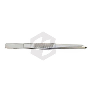 High Quality Stainless Steel Thumb Tissue Forceps 1x2 <b>Teeth</b> 8 Inch Surgical Grade Tweezer <b>Tool</b> Veterinary Use Medic Instruments - Product Image 5