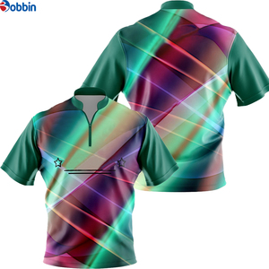 Nueva Colección de Verano para Hombre: Camisetas con Sublimación, Polos de Golf Personalizados con Cierre, Transpirables, de Poliéster/Algodón, Casuales y a la Moda - Product Image 1