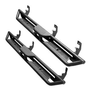 Pedane Laterali da 6 Pollici per Chevy Colorado/GMC Canyon Crew Cab 2015-2025, in Acciaio al Carbonio Nero, Compatibili con F-150 - Product Image 1