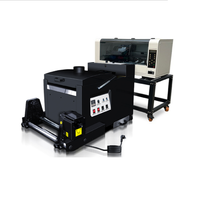 Printer Inkjet DTF Digital 2pcs-XP600 33Inch 33cm Mesin Cetak DTF untuk Kaos Custom